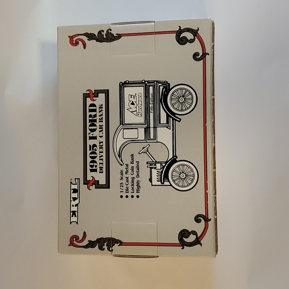 ERTL Ace Hardware 1905 Ford Delivery Car Bank, Die-Cast Metal - Picture 3 of 7